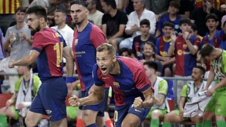 Horario y dónde ver por TV el tercer partido Palma Baleares - Barça Futsal del playoff de la Primera División de fútbol sala