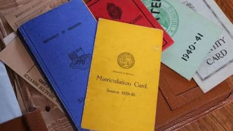 Woman discovers granny's lost diaries revealing time as student during World War 2