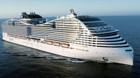 MSC World Europa: Video zeigt havariertes Kreuzfahrtschiff vor italienischer Insel