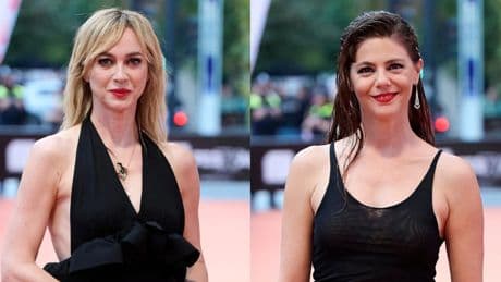 Marta Hazas y Manuela Velasco confirman en Vitoria el 'look' de invitada que jamás falla