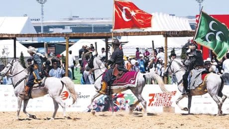 Etnospor’da büyük coşku