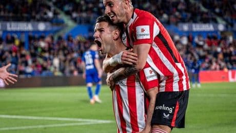 Guruzeta tras su gol más valioso: «No lo he dicho, pero en febrero tuve una rotura en la planta de un pie»
