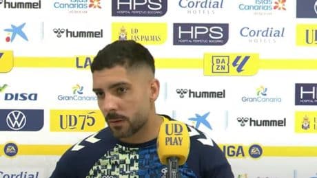 UD Las Palmas: Ramírez alaba el coraje de los amarillos, "y si hay que morir que sea de pie"