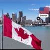 Canada - USA : les villes frontalières de Windsor et Detroit en plein divorce