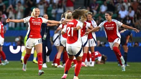 Arsenal make history in Champions League thanks to the dream that never died