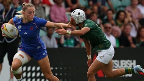 France - Afrique du Sud : les Bleues, larges vainqueures du bras de fer face aux Women Boks, au défi de l’Irlande en quarts de finale