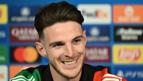 Declan Rice denies making widely-reported comments ahead of Arsenal vs PSG clash
