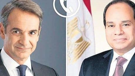Miçotakis, Sisi’yle Libya’yı görüştü