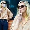 Kirsten Dunst puffs on cigarette in LA after admitting she wants to make a movie where she doesn't 'lose money'