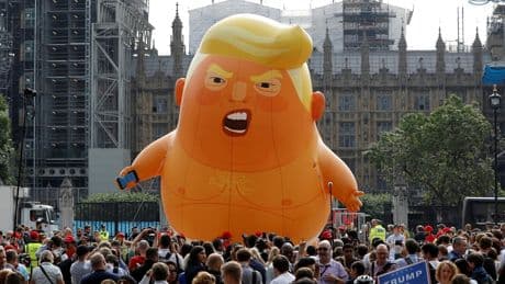 Why Trump blimp won’t make an appearance at this week’s UK state visit