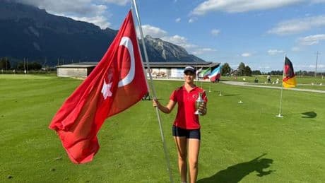 Milli golfçülerden, Liechtenstein'da dikkat çeken başarı