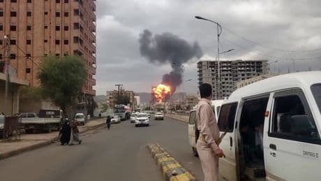 İsrail, Yemen'in başkenti Sana'yı vurdu