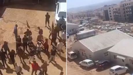 Adıyaman’daki deprem konutlarında işçiler iş bıraktı