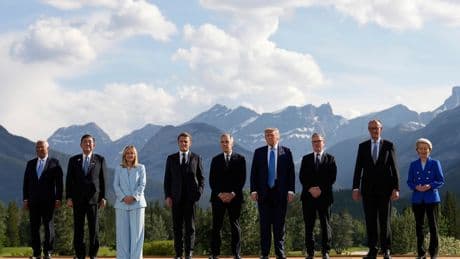 Gipfeltreffen: Sieben Mal auf einer Linie: G7 einigt sich auf Erklärungen