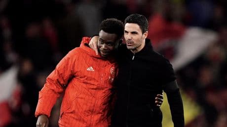 Bukayo Saka shakes off Arsenal injury concern as Mikel Arteta drops contract hint