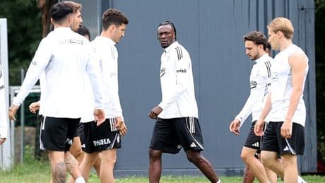 Tammy Abraham Beşiktaş'ta ilk idmanına çıktı