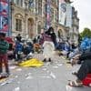 Plus de 200 personnes sans abri prêtes à passer la nuit devant l’Hôtel de Ville à Paris