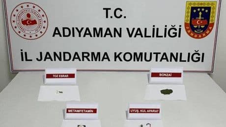 Adıyaman'da uyuşturucu operasyonu: 14 gözaltı