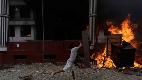 Protesters in Nepal Set Fire to President and Prime Minister’s Homes