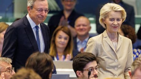 Draghi abronca a la Unión Europea por su incapacidad de avanzar en reformas críticas