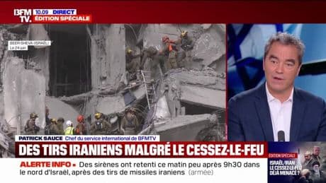 Le ministre de la Défense annonce qu'Israël va "riposter avec force à la violation du cessez-le-feu par l'Iran"