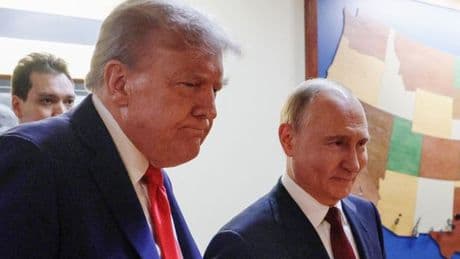 Sensitive documents on Trump and Putin summit found in public printer by hotel guests