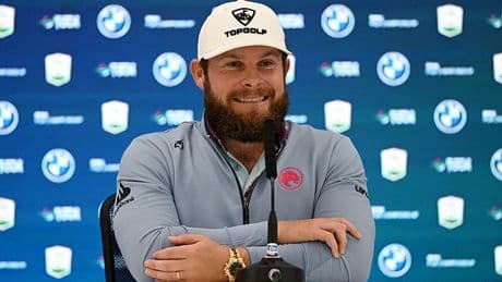 Tyrell Hatton reveals he fell asleep in his own VOMIT amid boozy celebrations after golf star qualified for Europe's Ryder Cup team - and shares which team-mate led him astray drinking Disaronno Sours!