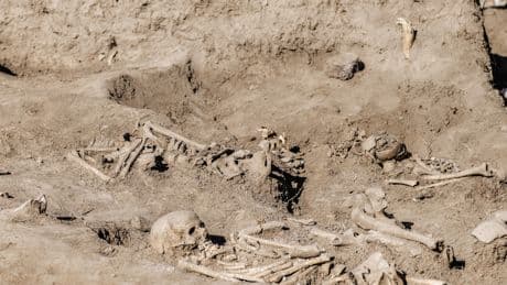 Yozgat'taki dairesel Hitit yapısında çocuk kalıntıları bulundu