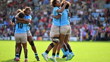 Superb Fiji pile more misery on Wales with shock Women’s World Cup win