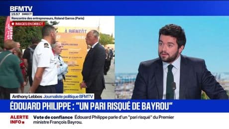 Dette: "Je pense qu'il faut revenir à l'essentiel" affirme Édouard Philippe
