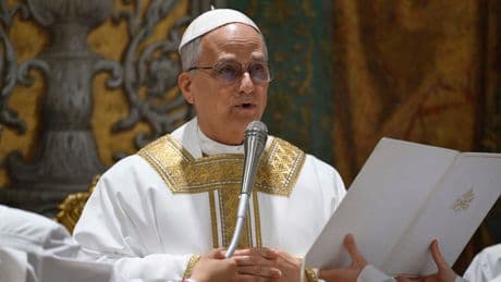 Pope Leo holds first mass - and says he hopes to help church be a beacon of light