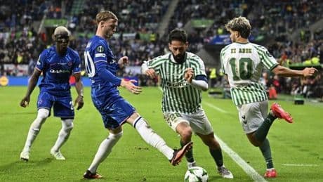 Las notas de los jugadores del Real Betis frente al Chelsea: primera mitad inmejorable... y una segunda parte en la que no apareció