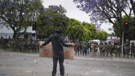 President Trump deploys National Guard to Los Angeles to quell anti-ICE protests