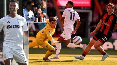 Bournemouth 0-1 Aston Villa: Unai Emery's side boost Champions League hopes with gritty victory as Ollie Watkins nets winner