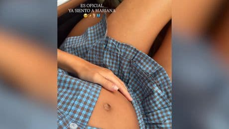 María Pombo, emocionada, anuncia que ya siente a su bebé, Mariana: "Es oficial"