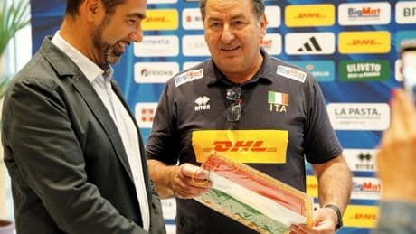 Il saluto delle istituzioni piemontesi alla nazionale di De Giorgi