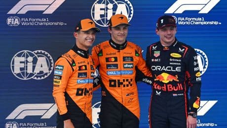 Oscar Piastri beats Lando Norris to Spain Grand Prix pole as Lewis Hamilton recovers after 'undriveable' claim