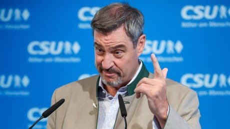 Bei neuer Richter-Wahl - Söder warnt Union vor Linken-Kuschelei