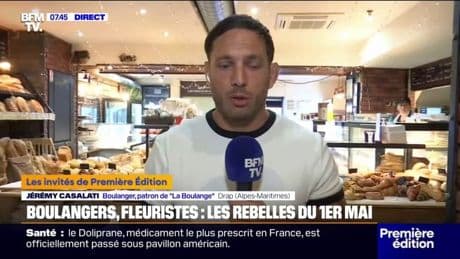 "Mes employés ont le choix de venir travailler": ce boulanger brave l'interdiction et ouvre son commerce ce 1er mai