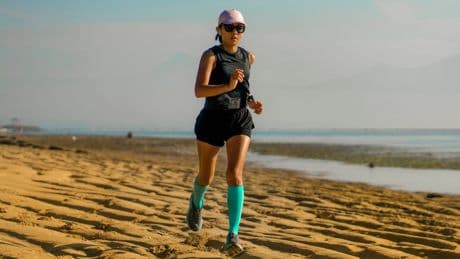 Millennials are embracing compression socks &mdash; and trying to make them cool