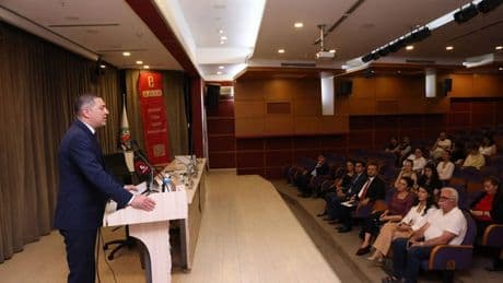 Protesto Hakkı Konferansı... TBB Başkanı Sağkan: 'Caydırmak amaçlı gözaltının yerini tutuklama almış durumda'