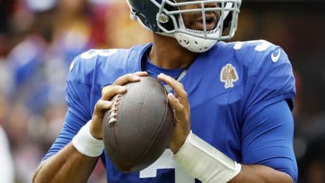 Giants make their Russell Wilson-Jaxson Dart decision for Week 2