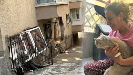 Selde evinin duvarı yıkılan kadın dehşeti anlattı: Odanın duvarından sürüklendik