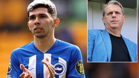 Julio Enciso deal in danger of COLLAPSE as Chelsea's owners BlueCo see proposed £13.8m move for Brighton midfielder hit by medical fears