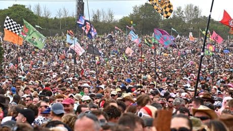 Glastonbury festival-goers warned over surge in highly infectious measles cases