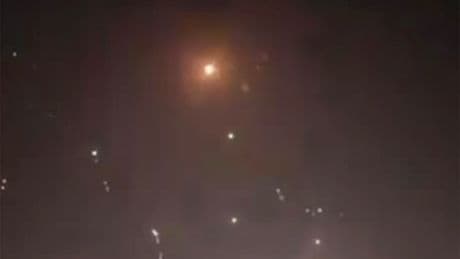 Watch: Eyewitness captures possible missiles in Qatar skies on video