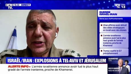Les missiles iraniens lancés ce mardi "ont fait des dégâts matériels mais pas de victime", affirme Olivier Rafowicz, porte-parole de Tsahal