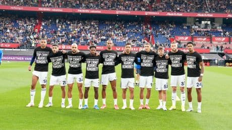 Fenerbahçe'den Feyenoord maçı öncesi Gazze'ye destek