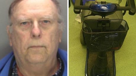 Montreal senior sent to prison in U.K. for smuggling $1.2M in cocaine in his mobility scooter