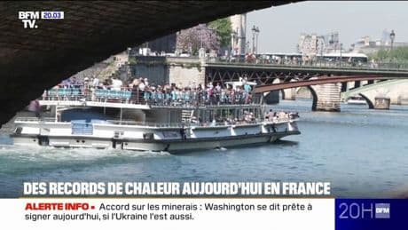 Dunkerque, Rouen, Paris... des records de températures battus ce mercredi en France